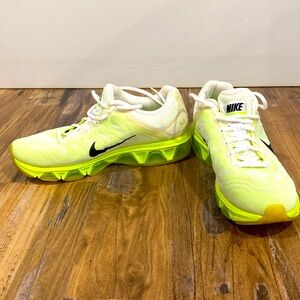 Nike air max white/neon green